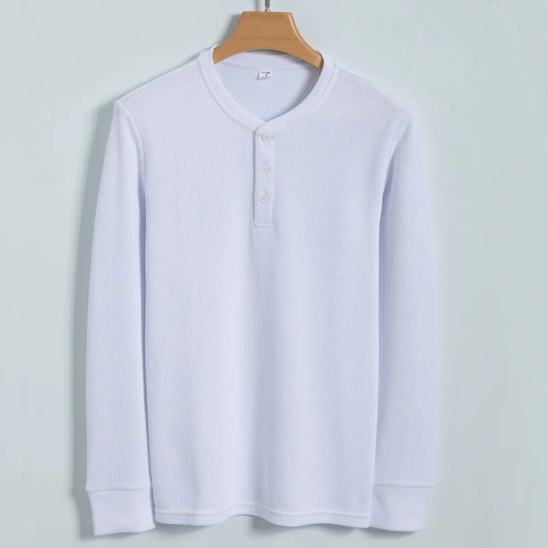 CAMISETA DISEÑO HENLEY
