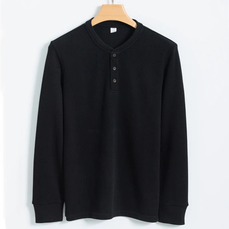 CAMISETA DISEÑO HENLEY