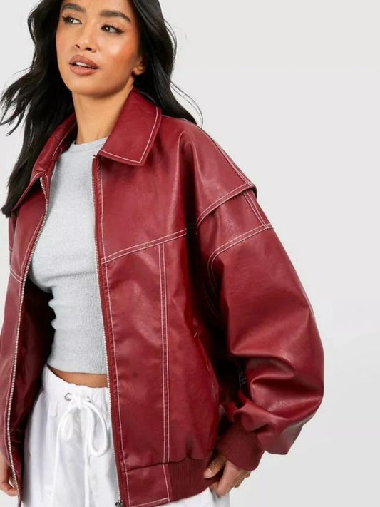CHAQUETA AUDAZ CORTE OVERSIZE