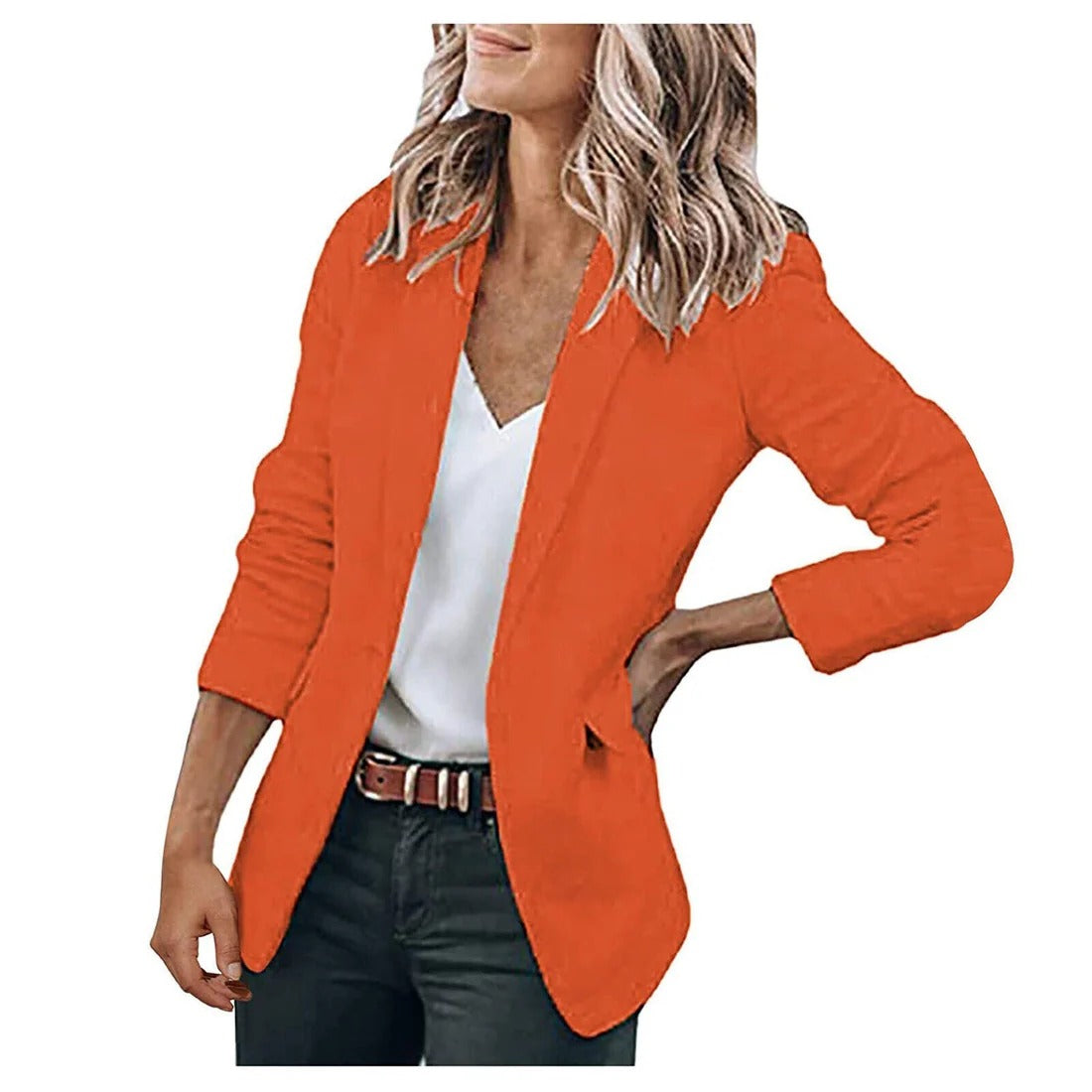 BLAZER MODERNO DE CORTE ENTALLADO VIRGINIA