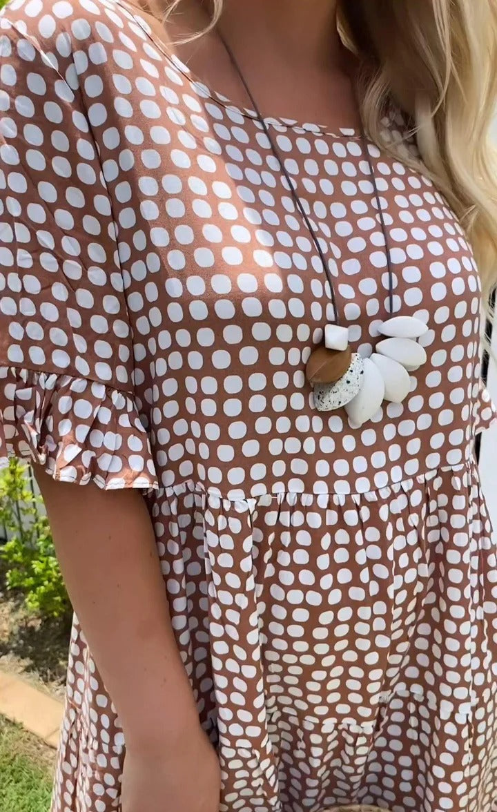 VESTIDO MIDI FRESCO LORNEA