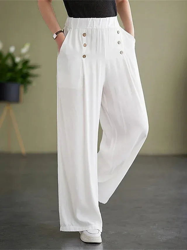 PANTALON TIPO PALAZZO EVENTUAL GRACIELA