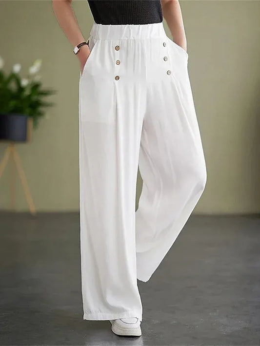 PANTALON TIPO PALAZZO EVENTUAL GRACIELA