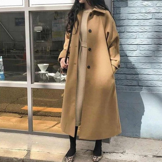 GABARDINA DISEÑO CLASICO SOFISTICADA AMALIA