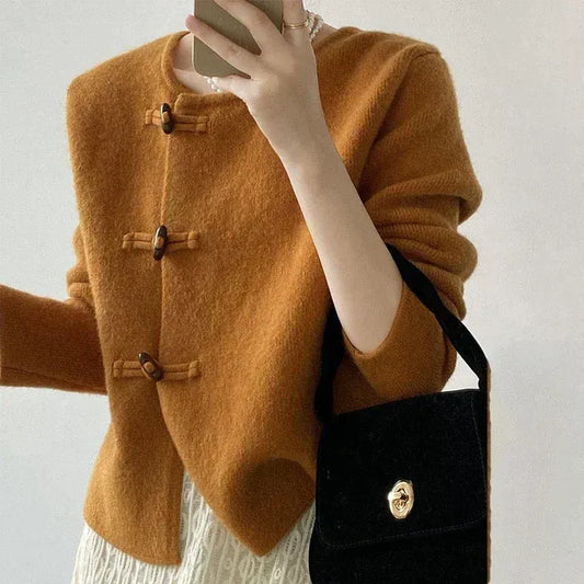 CARDIGAN FEMENINO DISEÑO CLASICO