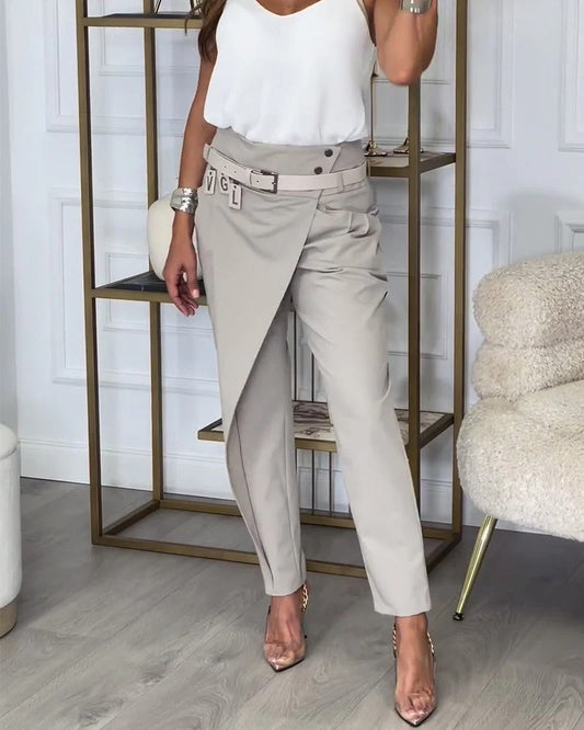 PANTALON ELEGANTE DISEÑO SOFISTICADO ANA
