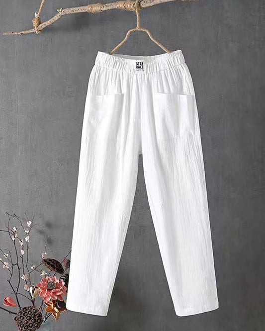 PANTALON LARGO CASUAL