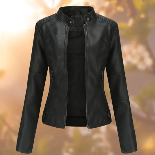 CHAQUETA BIKER ESTILIZADA SENNA