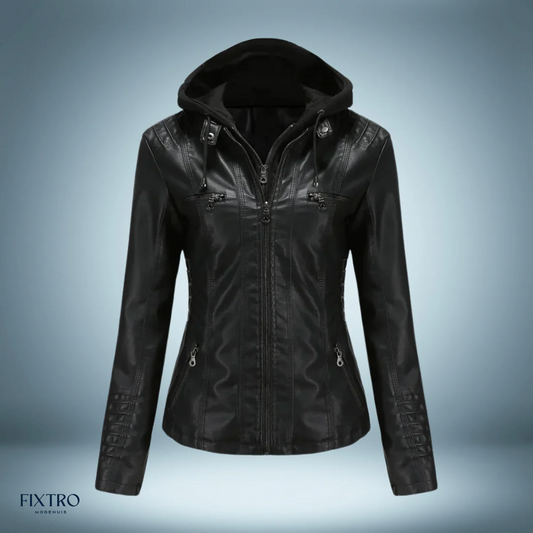 CHAQUETA CUERO SUAVE CASUAL