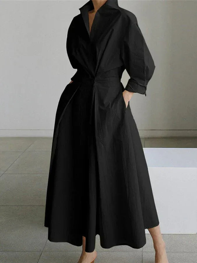 VESTIDO LARGO CONTEMPORANEO LIGERO