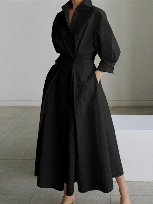 VESTIDO LARGO CONTEMPORANEO LIGERO