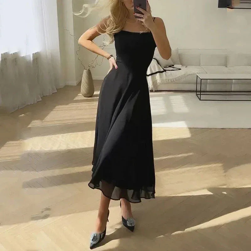 VESTIDO DE PIEZA ELEGANTE MODERNA ALICIA