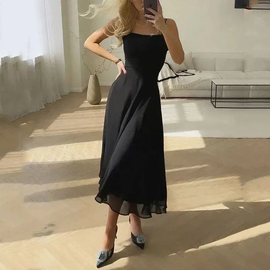 VESTIDO DE PIEZA ELEGANTE MODERNA ALICIA