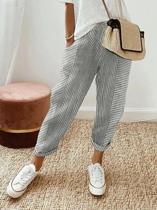 PANTALON CASUAL CORTE RELAJADO