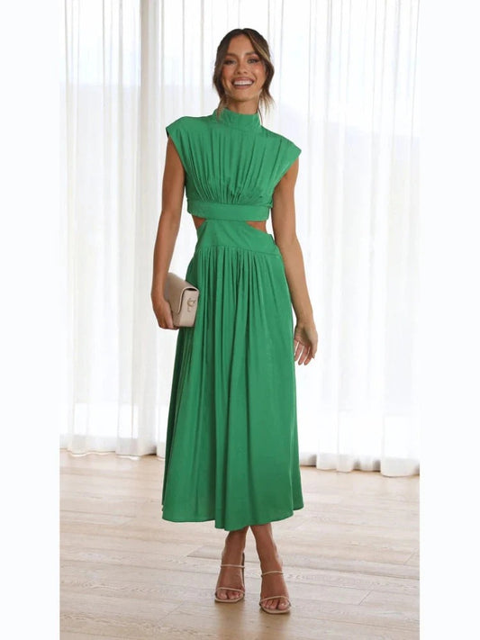 VESTIDO MIDI SUTIL ATEMPORAL SELENA