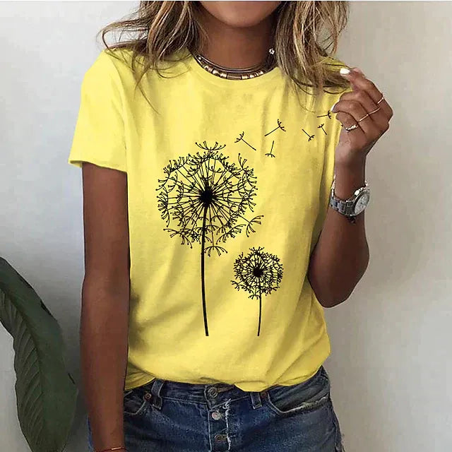 CAMISETA ILSE DIENTE DE LEON