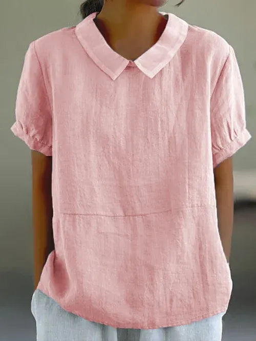 BLUSA DE LINO REFINADA