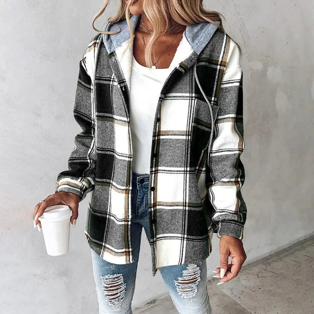CHAQUETA DE CUADROS MARIENE