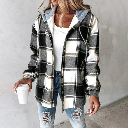 CHAQUETA DE CUADROS MARIENE