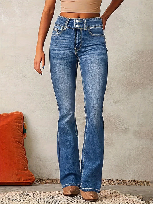 PANTALON VAQUERO CINTURA ALTA