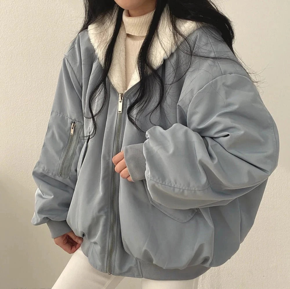 CHAQUETA ACOLCHADA OVERSIZE INVERNAL