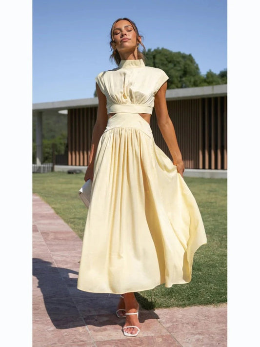 VESTIDO MIDI SUTIL ATEMPORAL SELENA
