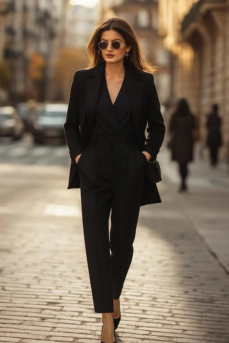 CONJUNTO TRAJE DE SASTRE ELEGANTE ANDREA