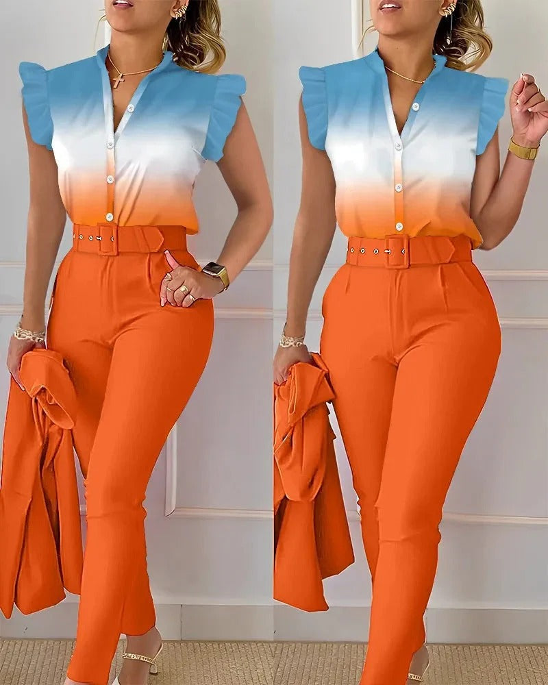 CONJUNTO COLORIDO SOFISTICADO PRECIOSO OLENA
