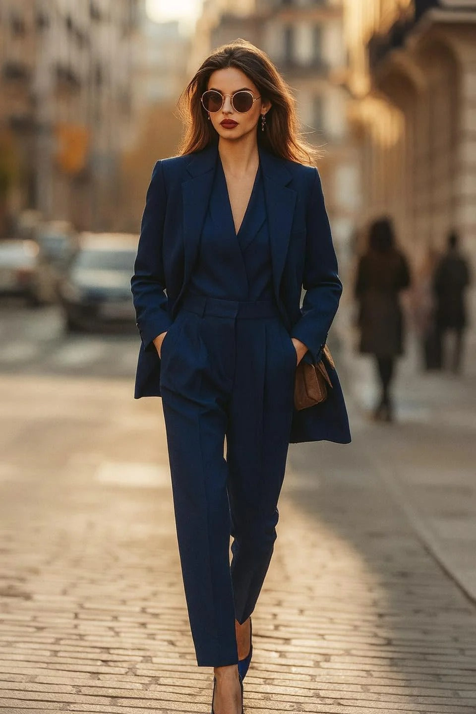 CONJUNTO TRAJE DE SASTRE ELEGANTE ANDREA