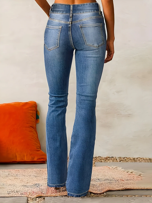 PANTALON VAQUERO CINTURA ALTA