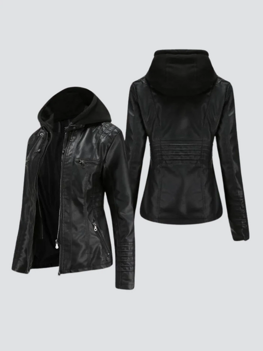 CHAQUETA TIPO BIKER MODERNA