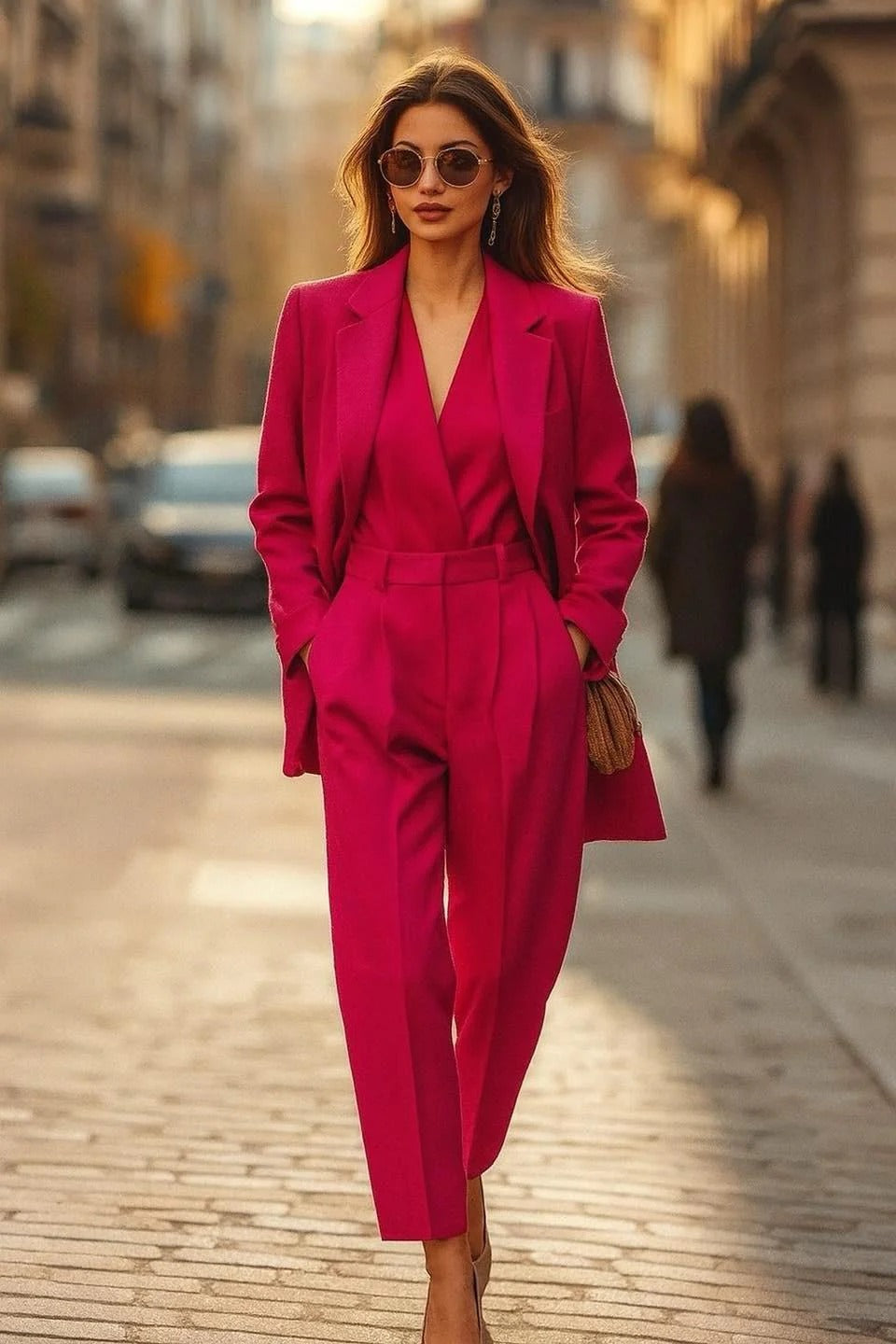 CONJUNTO TRAJE DE SASTRE ELEGANTE ANDREA