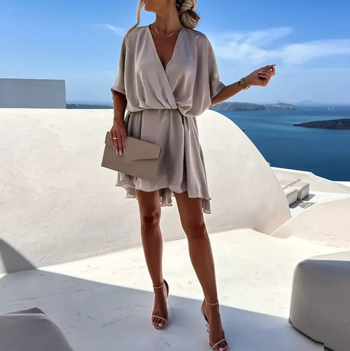 VESTIDO CORTO PERFECCION Y COMODIDAD