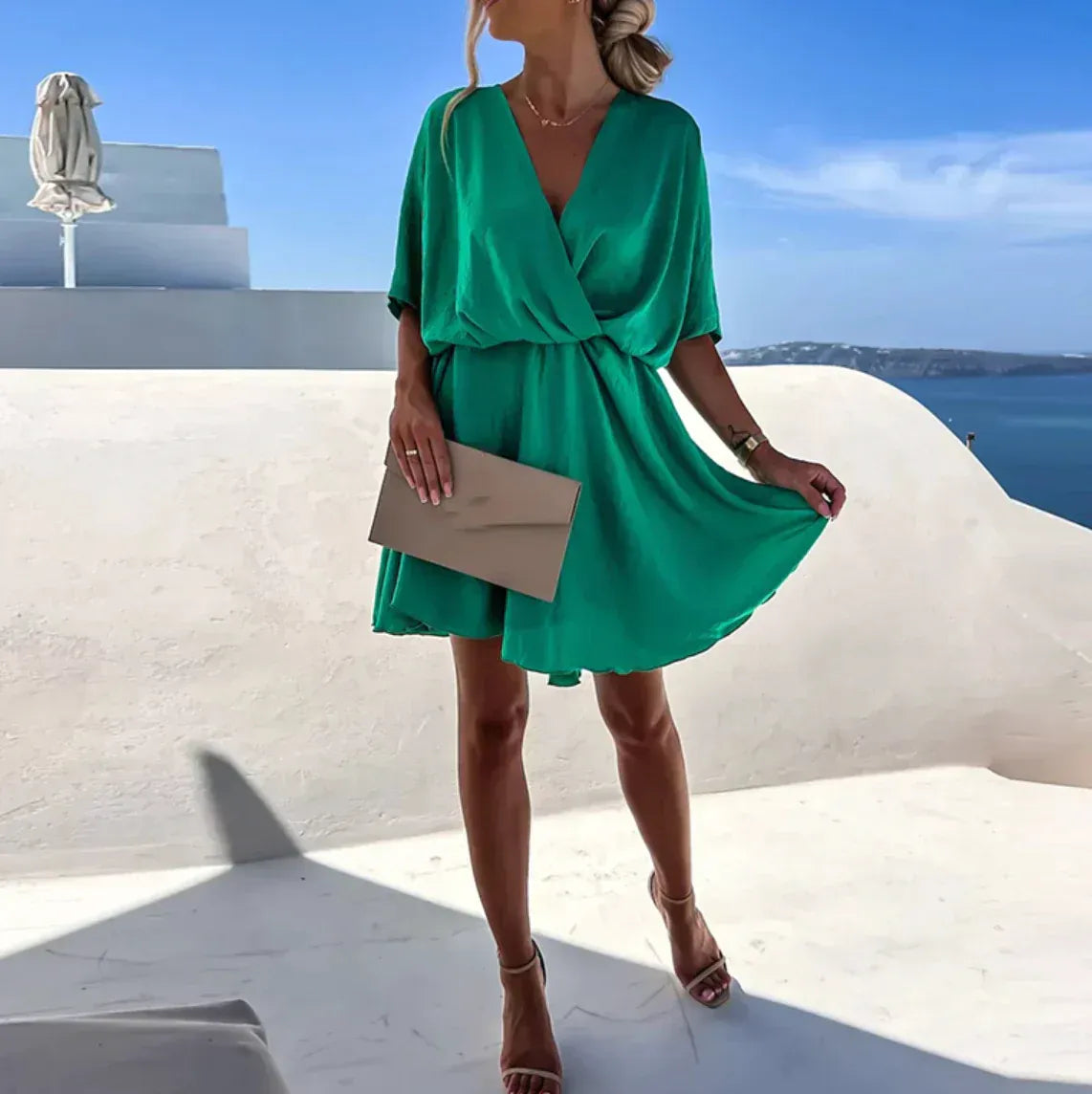 VESTIDO CORTO PERFECCION Y COMODIDAD