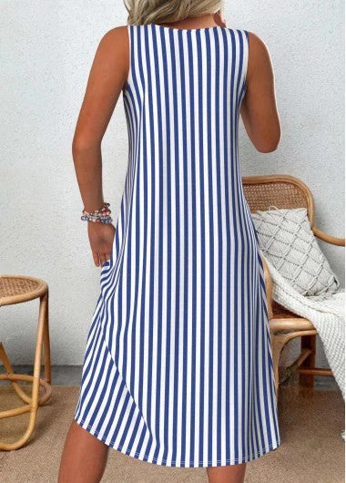 VESTIDO VERANIEGO DE RAYAS