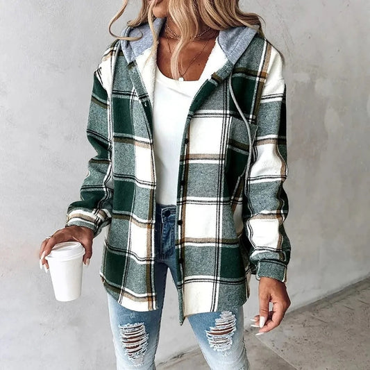 CHAQUETA DE CUADROS MARIENE