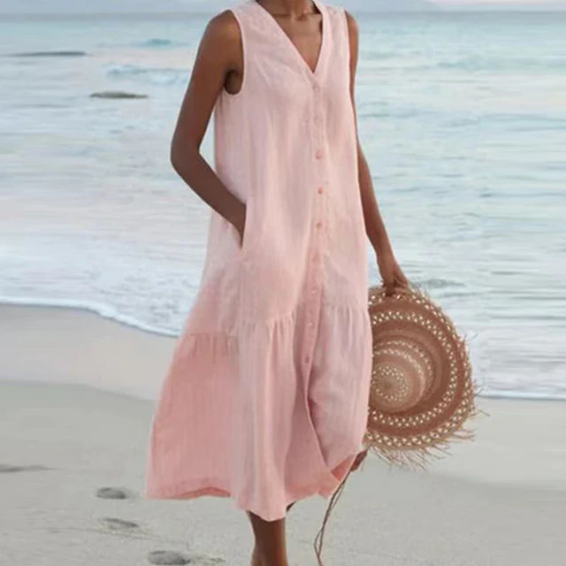 VESTIDO CAMISERO DIAS CALIDOS