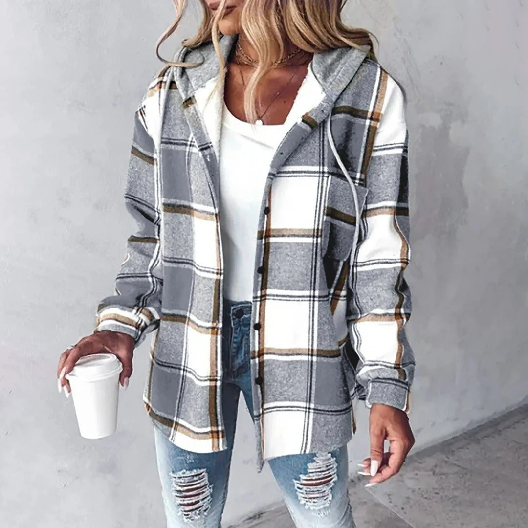 CHAQUETA DE CUADROS MARIENE