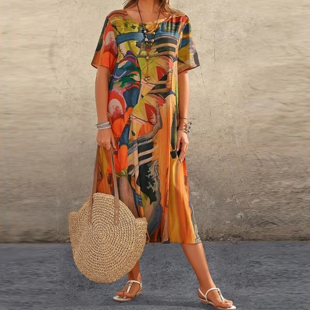 VESTIDO DISEÑO CONTEMPORANEO ARTISTICO