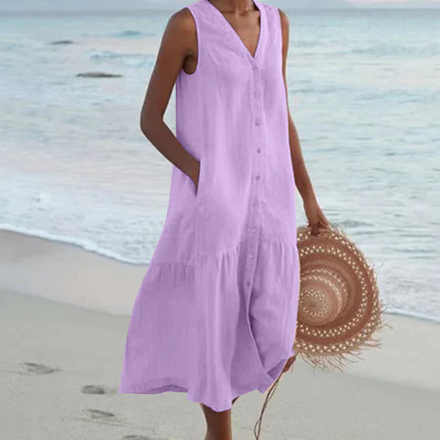 VESTIDO CAMISERO DIAS CALIDOS