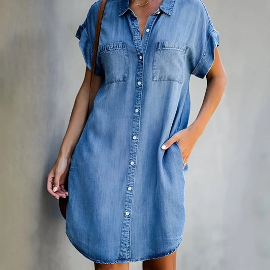 VESTIDO CAMISERO CASUAL