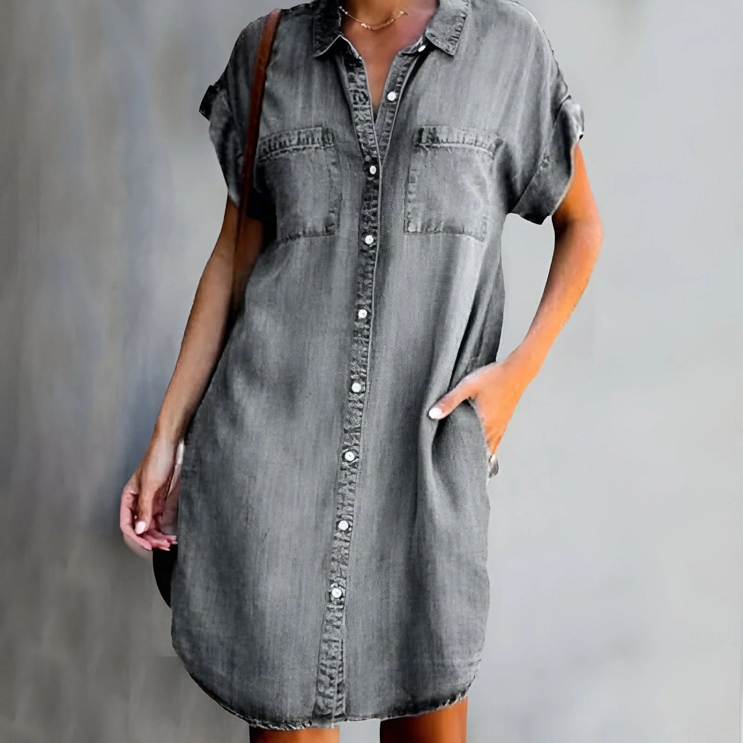 VESTIDO CAMISERO CASUAL
