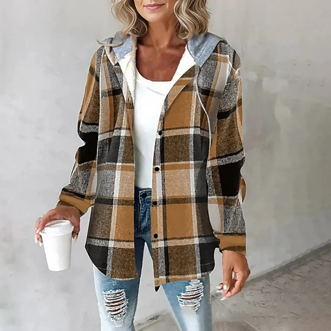 CHAQUETA DE CUADROS MARIENE