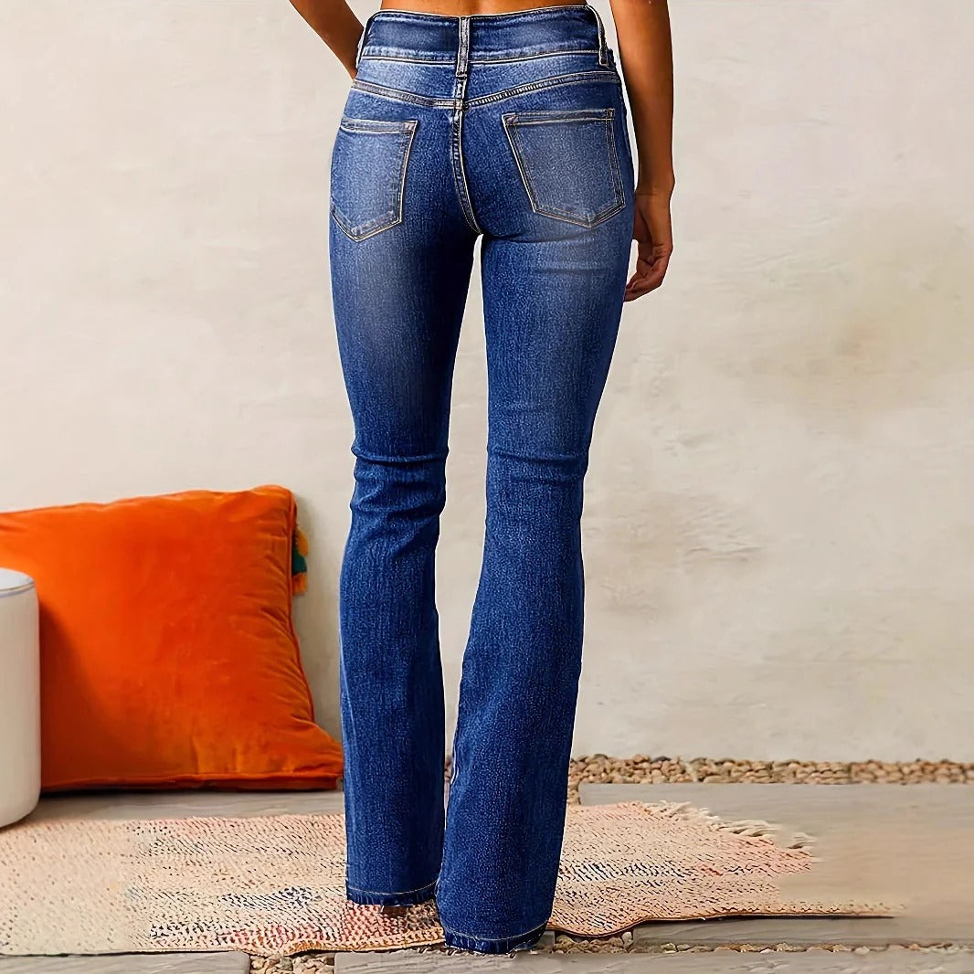 PANTALON VAQUERO CINTURA ALTA